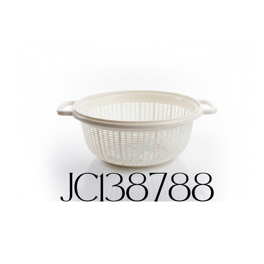 21cm Plastic Round Strainer with Handles