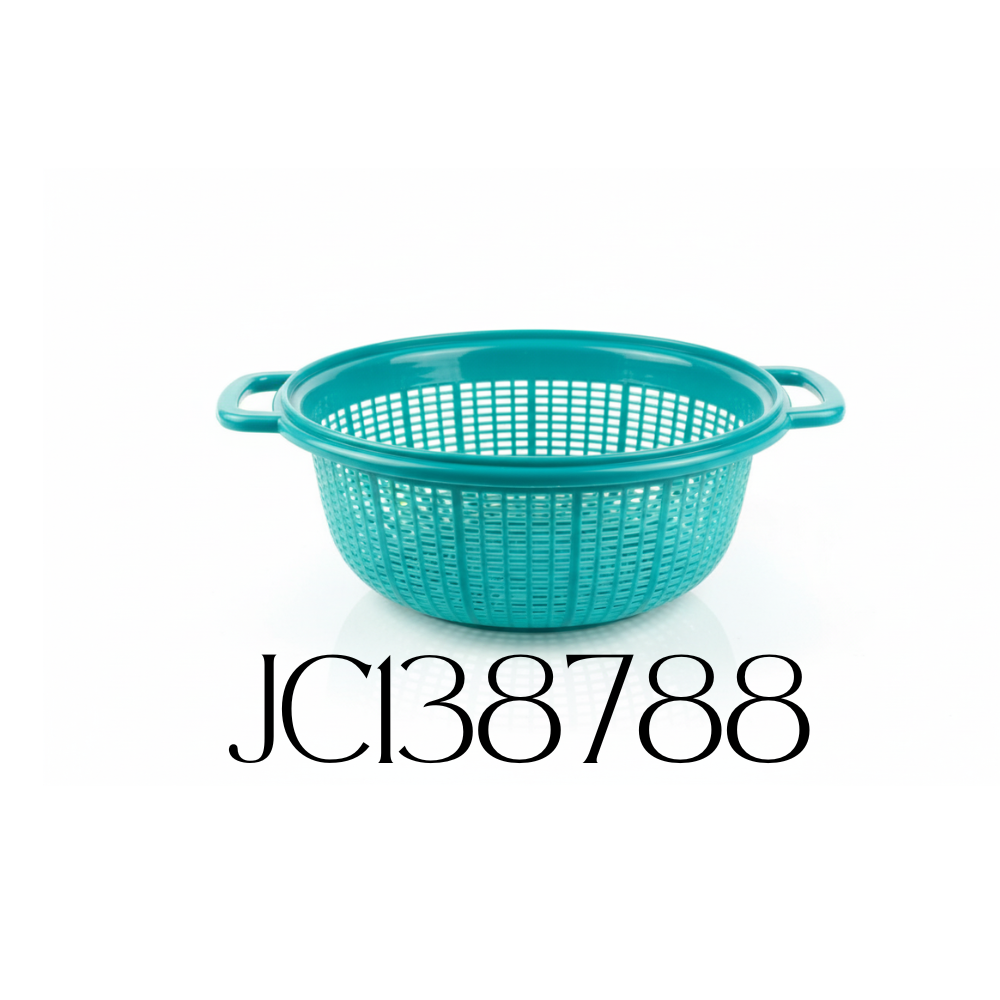 21cm Plastic Round Strainer with Handles