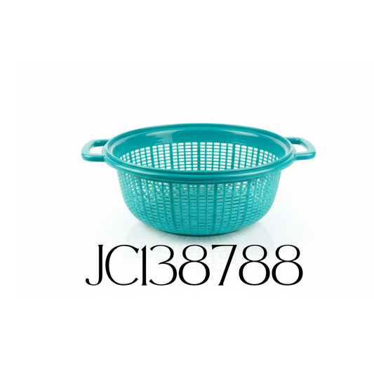 21cm Plastic Round Strainer with Handles