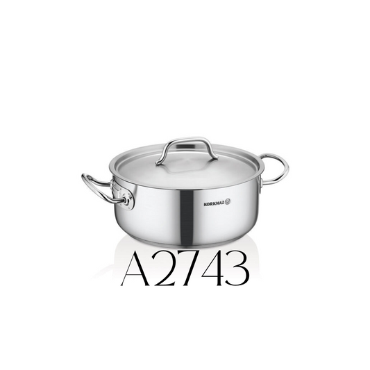 Korkmaz Gastro Proline Kisa Tencere 40CM