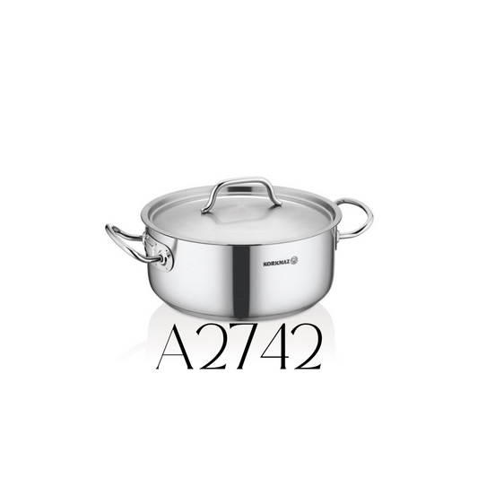 Korkmaz Gastro Proline Kisa Tencere Low Casserole 36cm