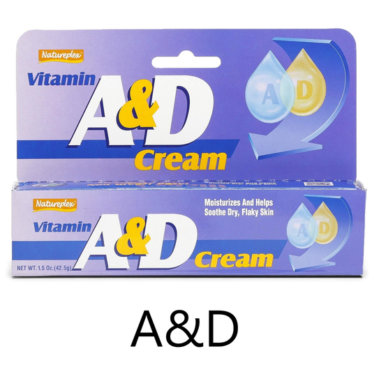 2 PC Vitamin A & D Moisturizing, Soothing Cream