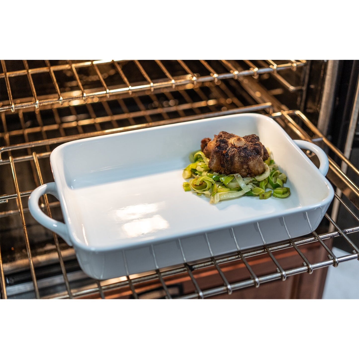 6 QT Rectangle Baker Dish with Handles