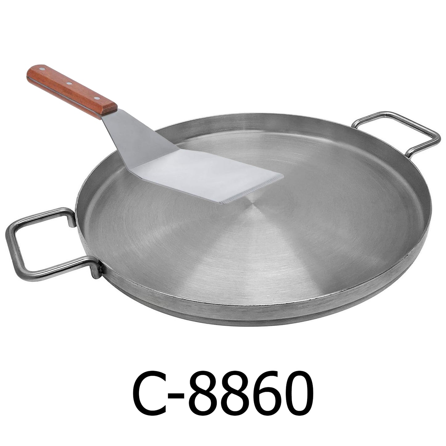 60cm Stainless Steel Flat Comal