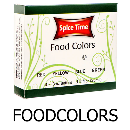 Spice Time Food Colors