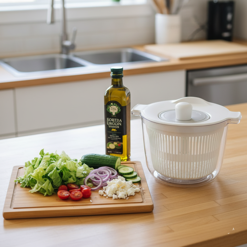 2L -360° Salad Spinner