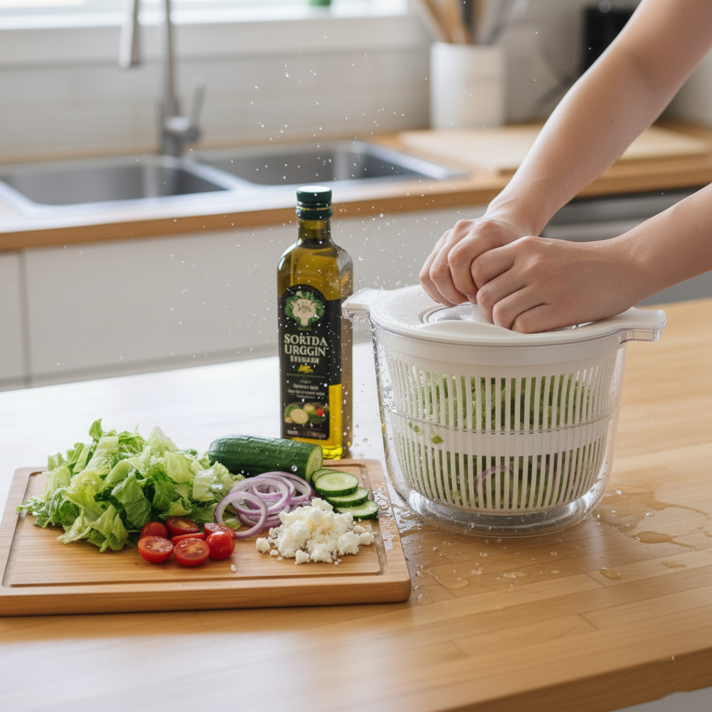3L- 360° Salad Spinner