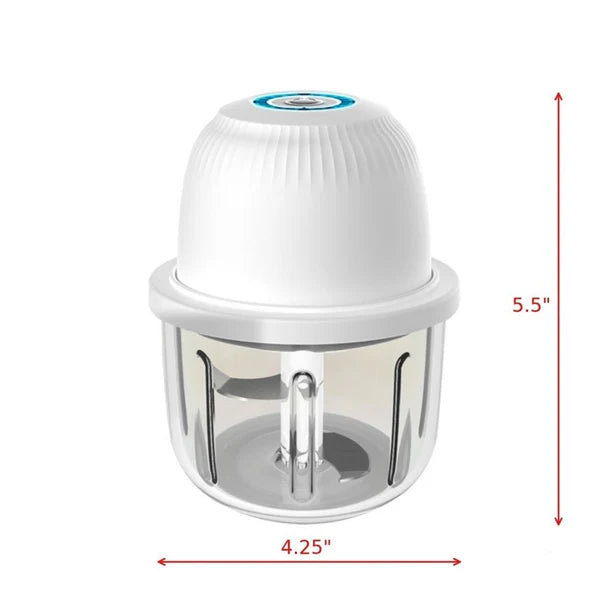 Cordless Narita White Mini Chopper - 350 ml