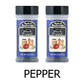 2 oz Spice Supreme Pure Ground Black Pepper Ⓤ (Pack of 2)