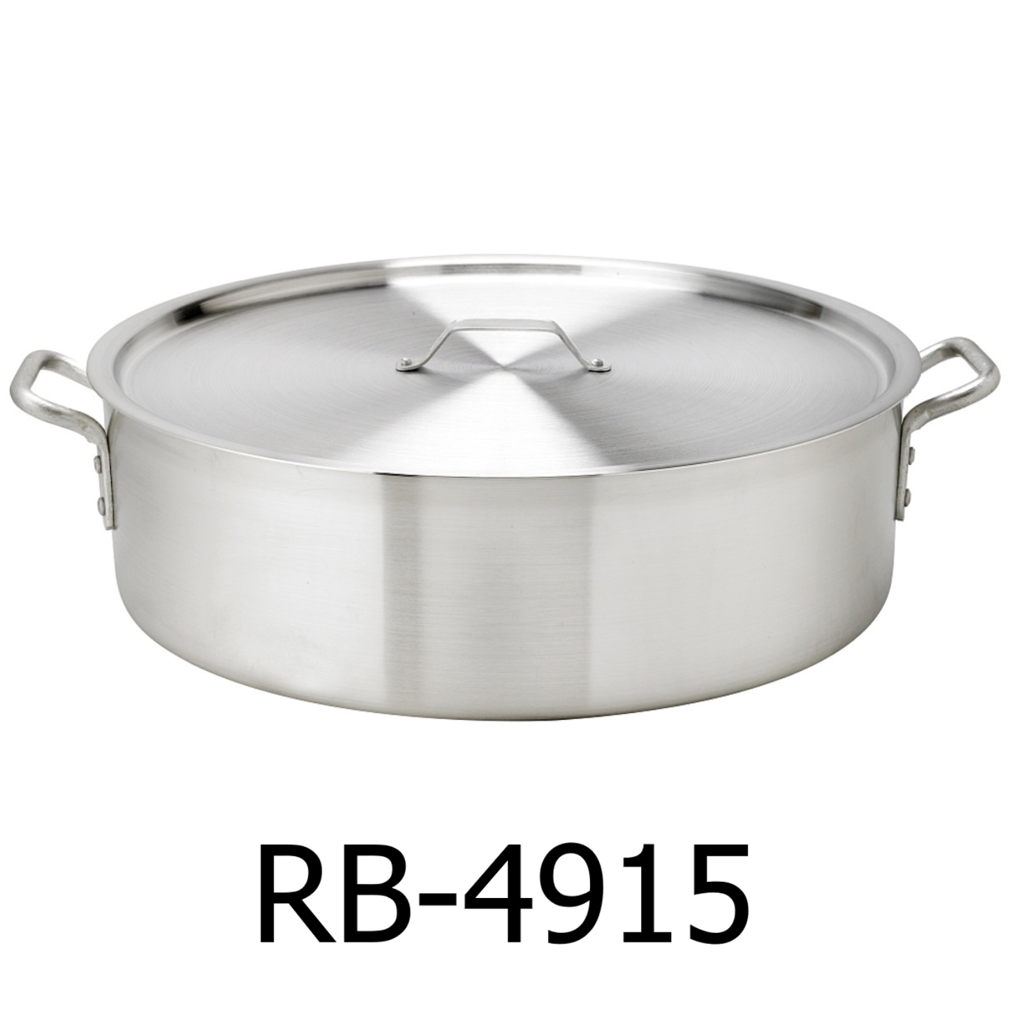 40 QT Aluminum Braiser Pot with Lid