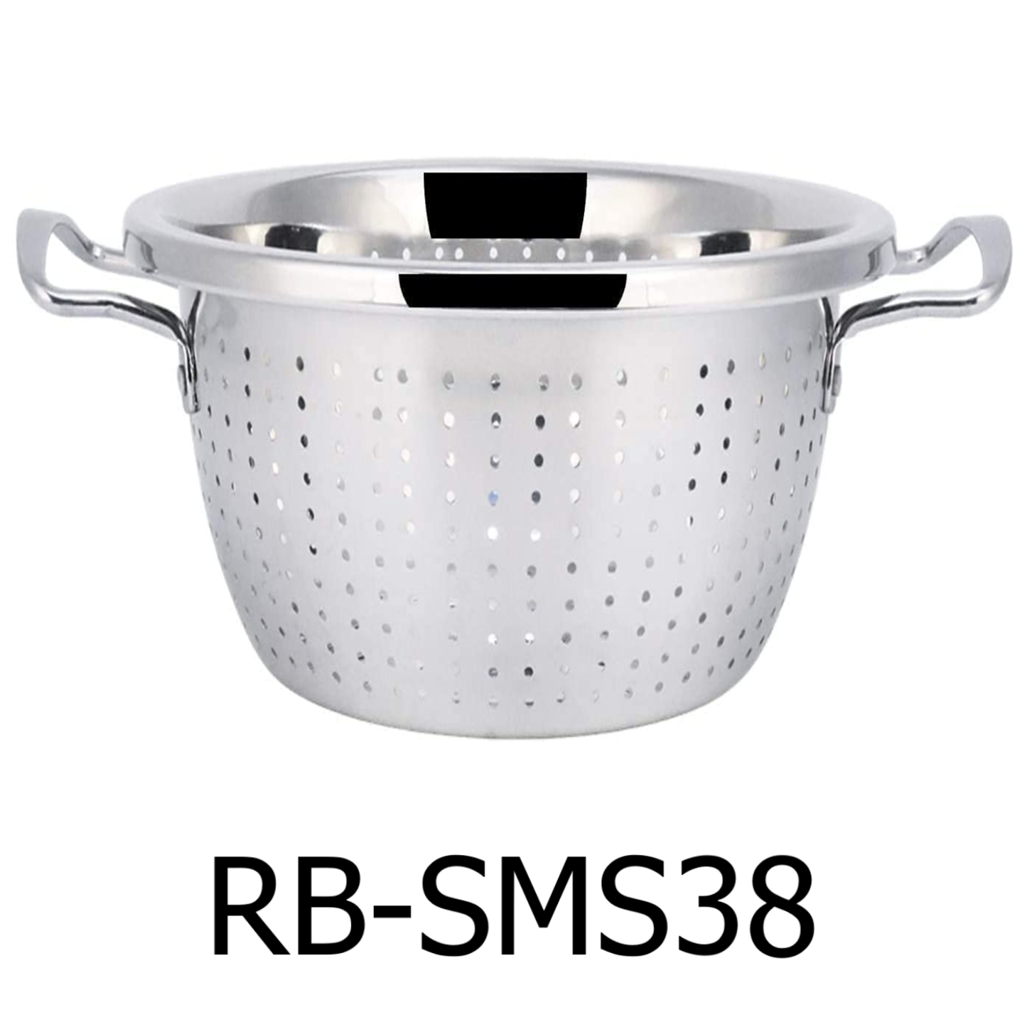 38cm Stainless Steel Tall Colander