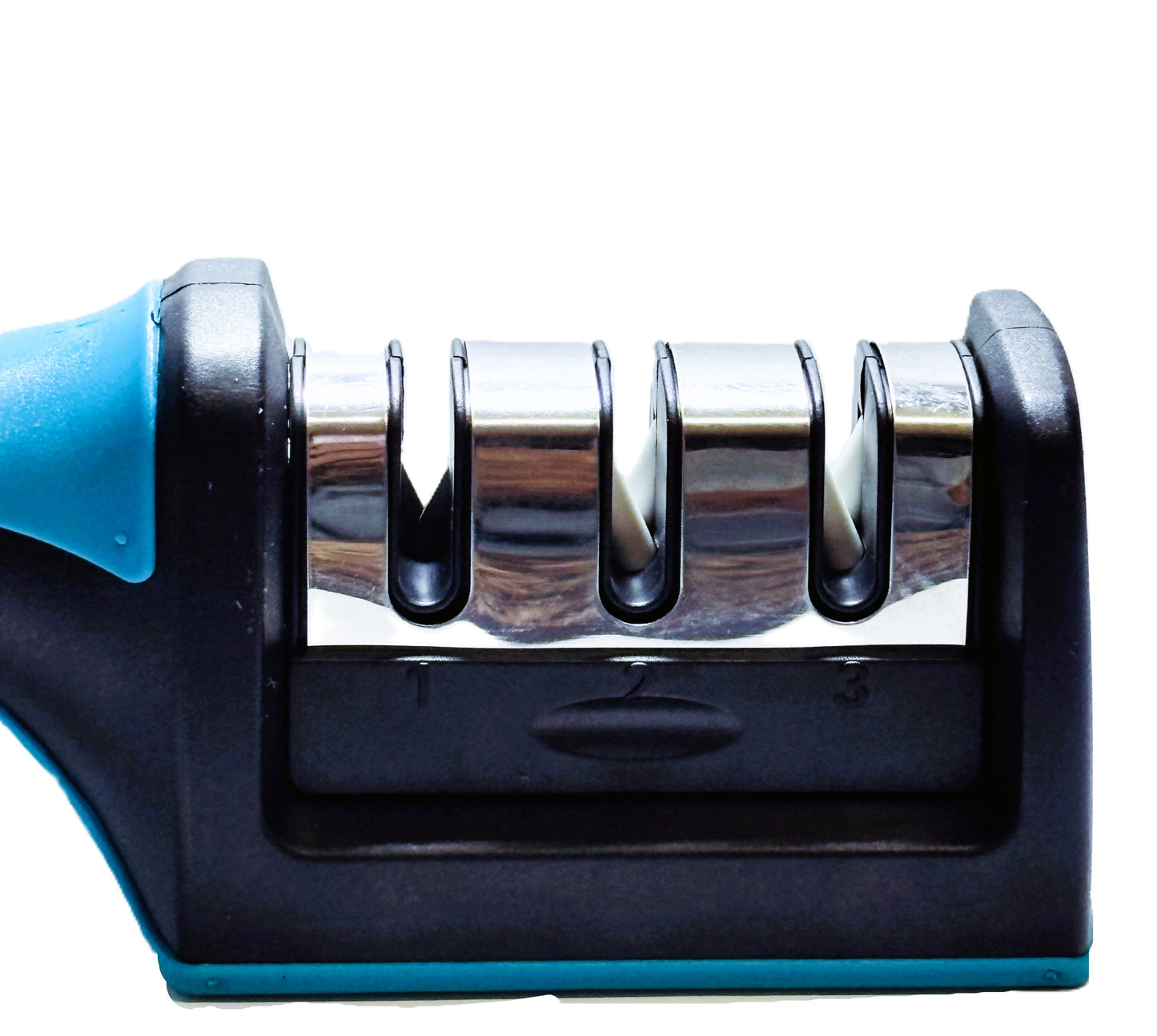 3-Stages Knife Sharpener Ergonomic Handle, Kitchen Tool
