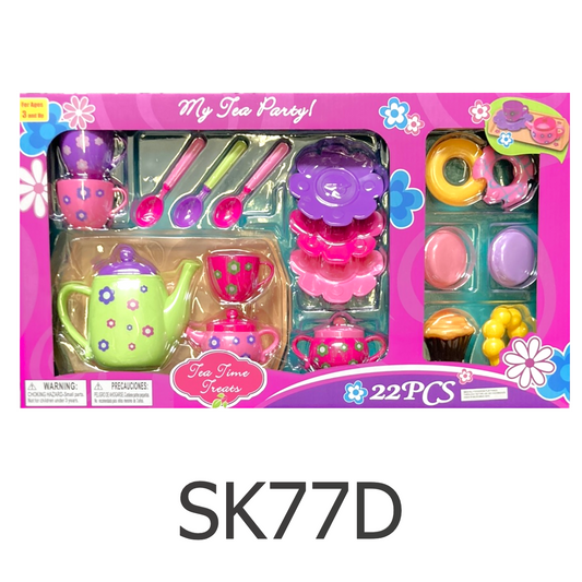 22 PC My Tea Party Toy Set