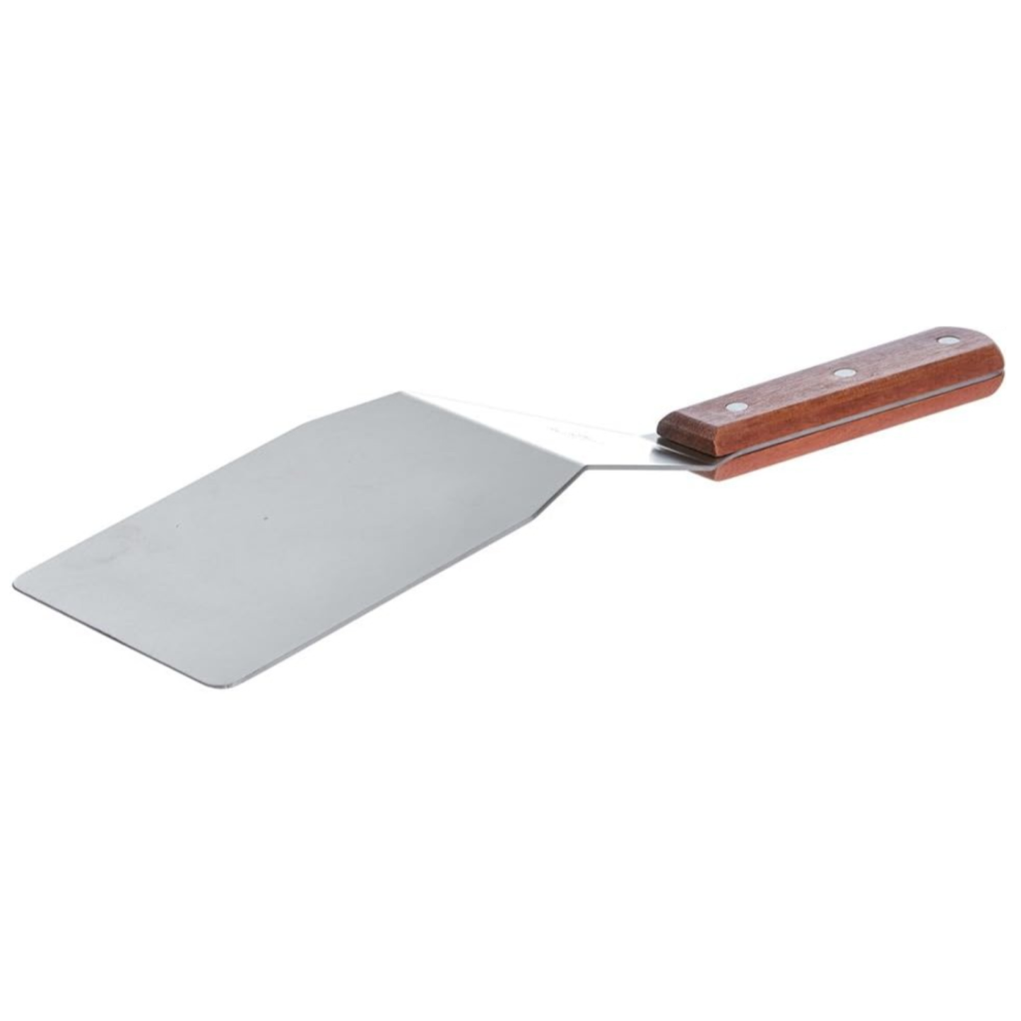 13.5" Hamburger Turner Spatula with Wooden Handle