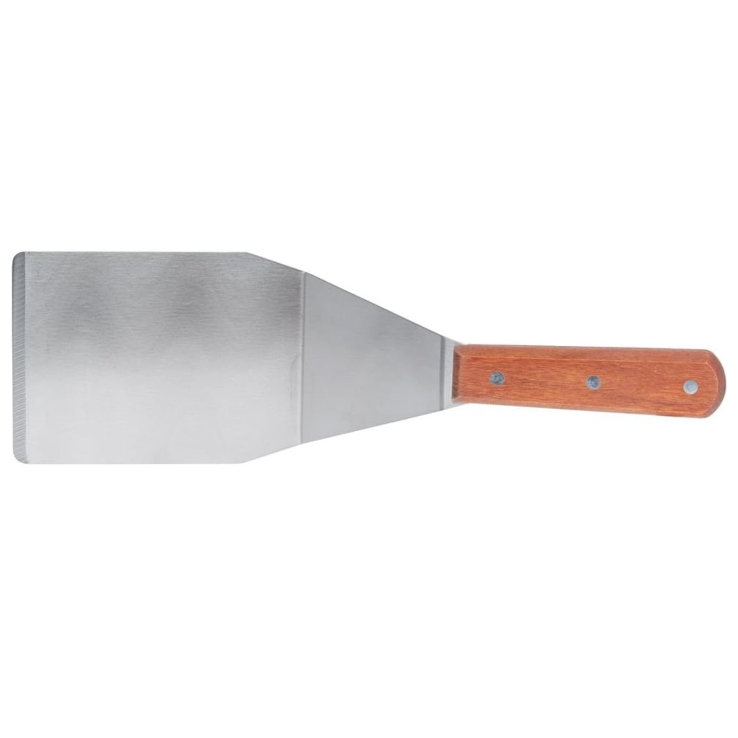 13.5" Hamburger Turner Spatula with Wooden Handle