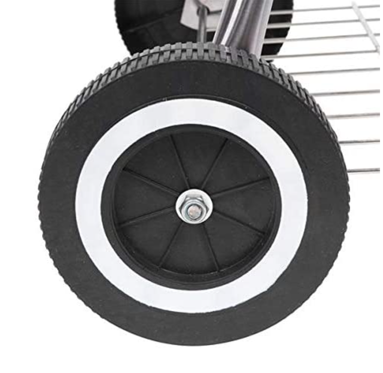 17" Round Portable BBQ Charcoal Grill Set (Free Gifts: Grilling Skillet & 3 Spices)