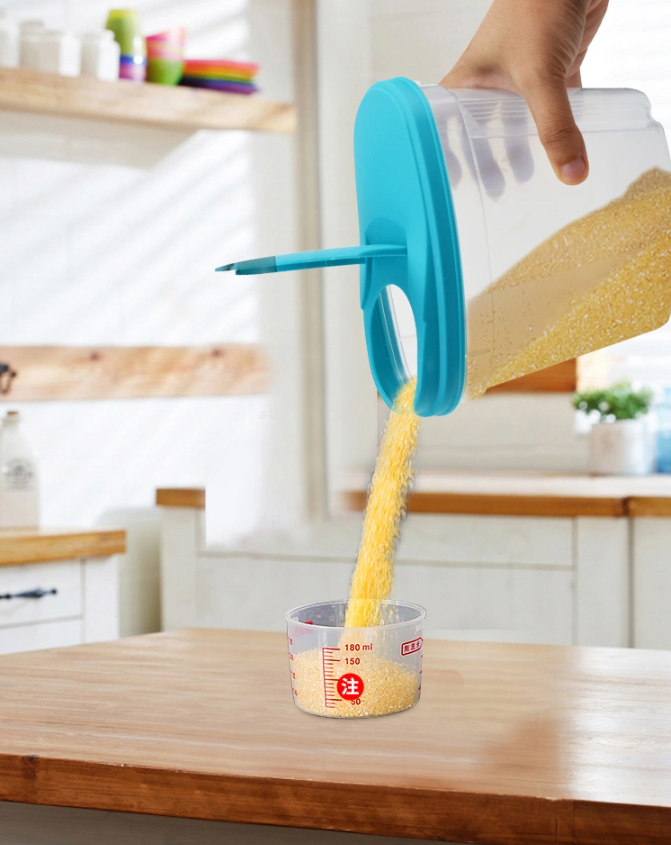 3 PC Teal Cereal Container Set