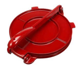 8 IN Aluminum Tortilla Press Maker - Red