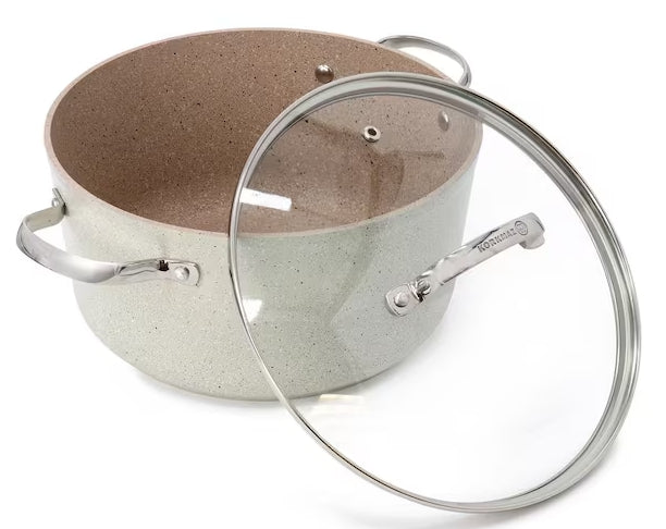 Korkmaz 7-Piece Cookware Granite Set