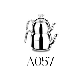 Korkmaz Droppa MAXI Tea Pot Set/Juego de tetera Korkmaz Droppa MAXI