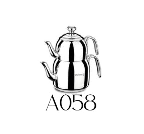 Korkmaz Droppa MEGA Tea Pot Set/ Conjunto de tetera MEGA Korkmaz Droppa