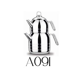 Korkmaz MEGA Tea Pot Set/Juego de Tetera Korkmaz MEGA