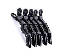 Celavi Alligator Hair Clips Black 5CT/Clip de pelo Alligator Celavi negro 5 unidades