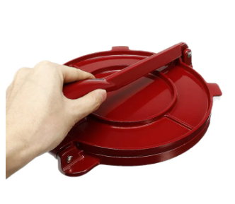 8 IN Aluminum Tortilla Press Maker - Red
