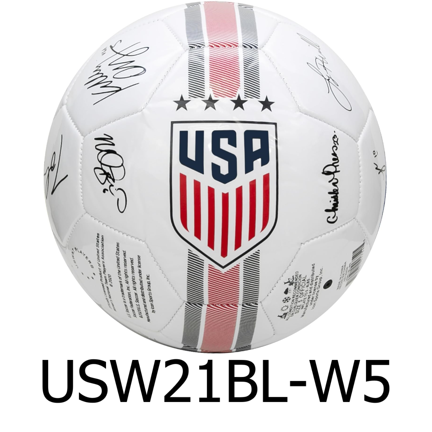 Soccer USWNT Official Size Soccer Ball Signature – R B Import