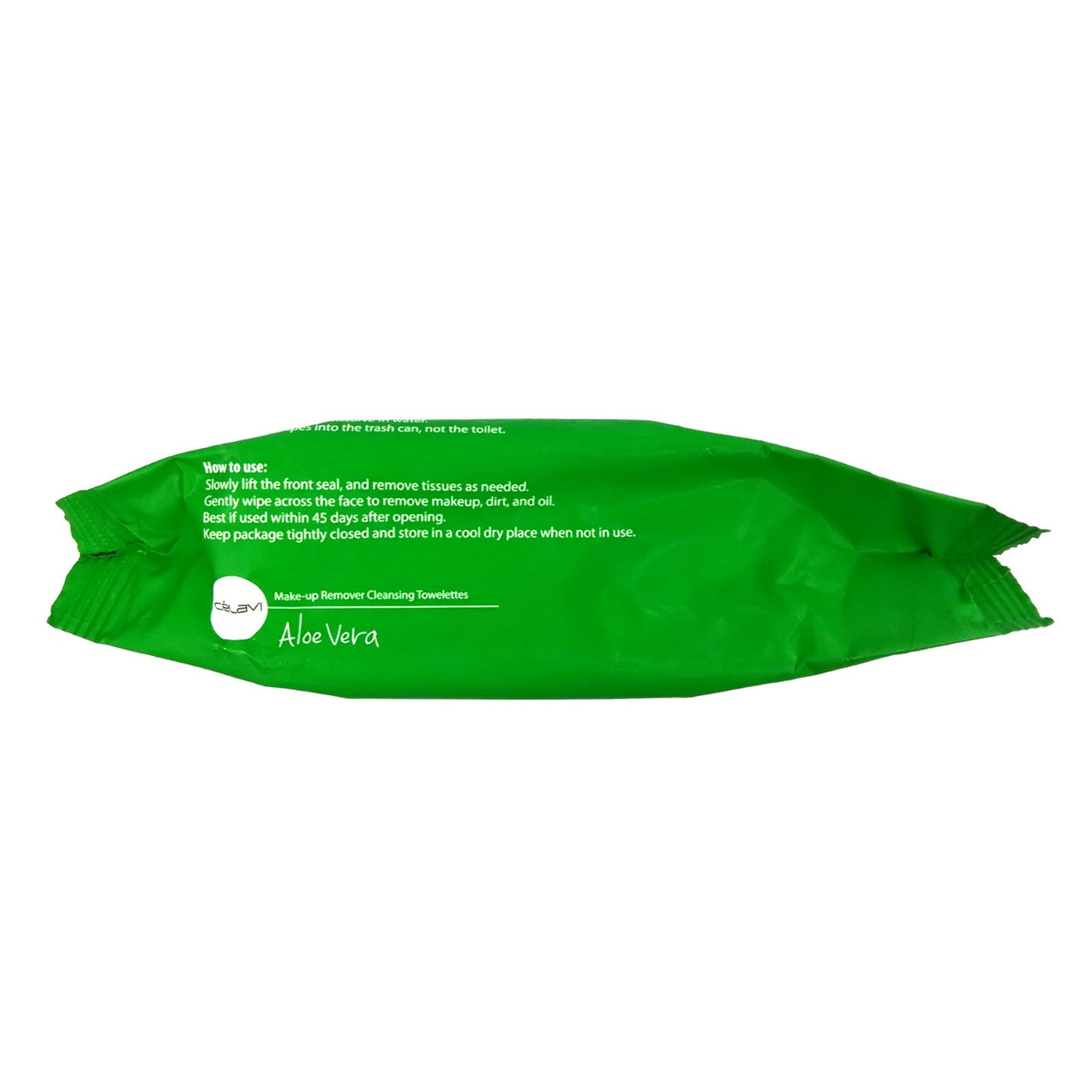 Celavi Aloe Vera Makeup Remover Cleansing Wipes (Pack of 2)