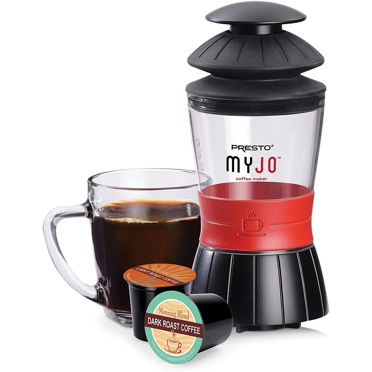 Presto MyJo Single Cup Coffee Maker, Black