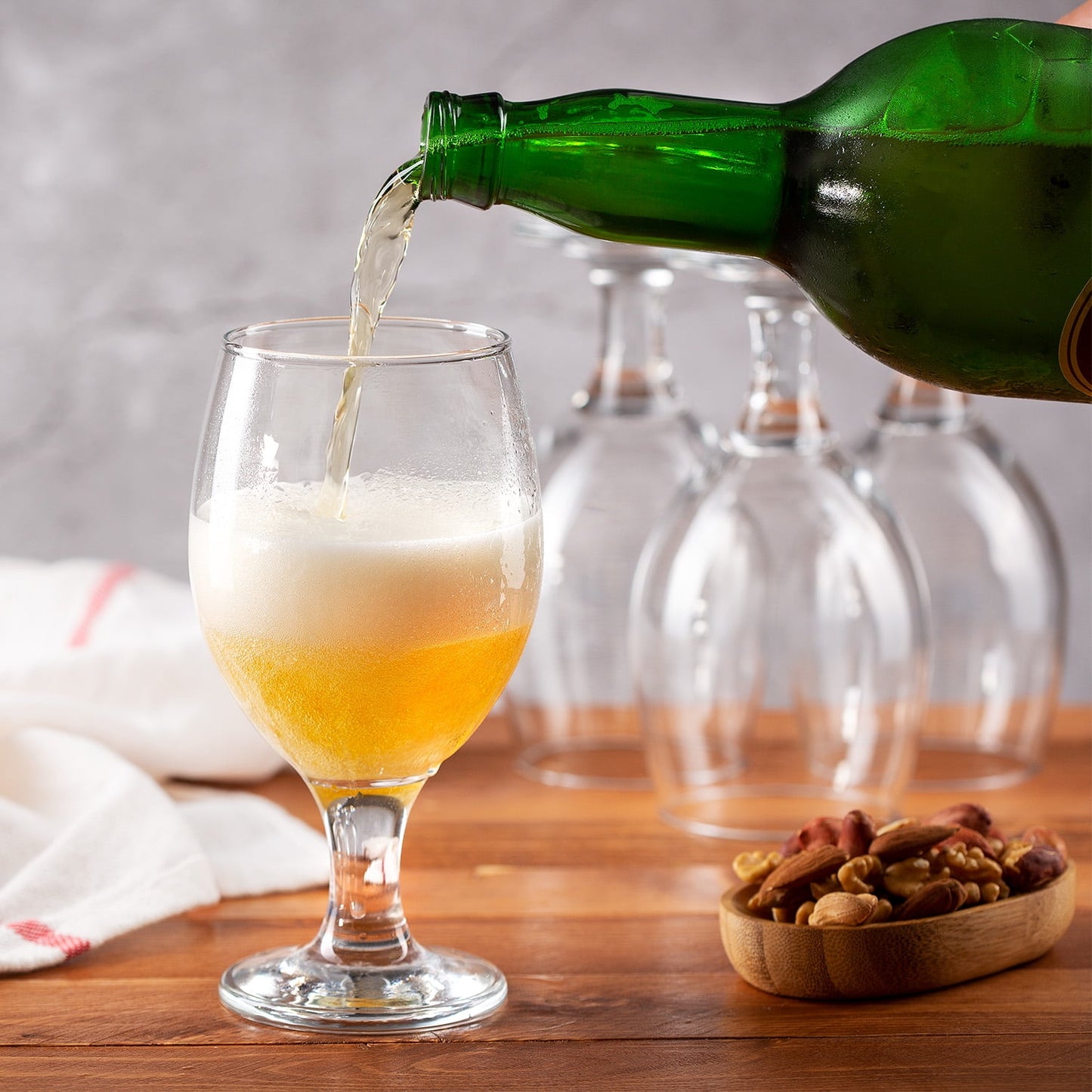 6 PC Craft Beer Glasses