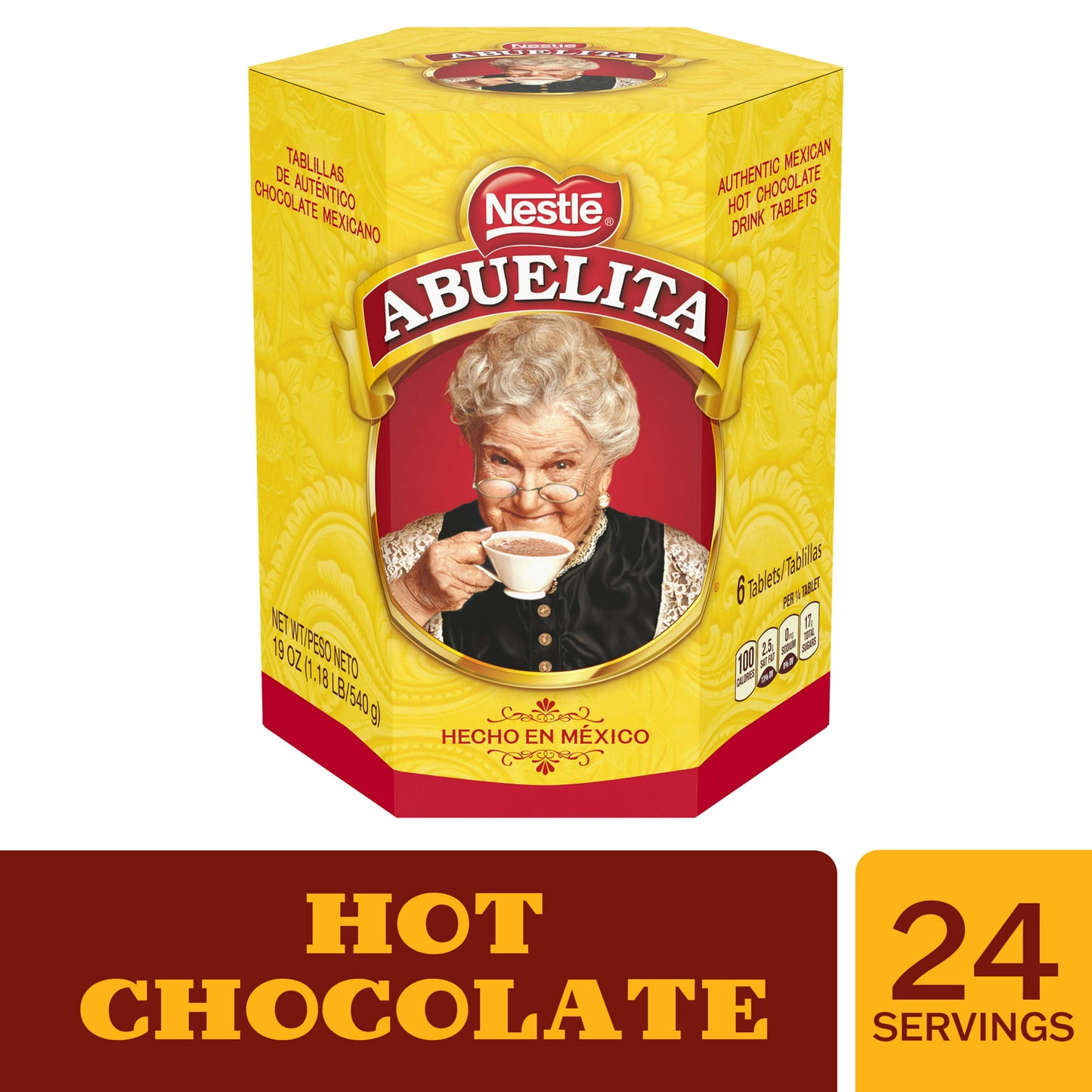 19 oz Nestle Abuelita Mexican Hot Chocolate Tablets