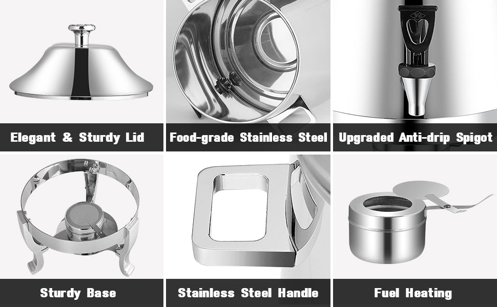 13L Stainless Steel Coffee Urn