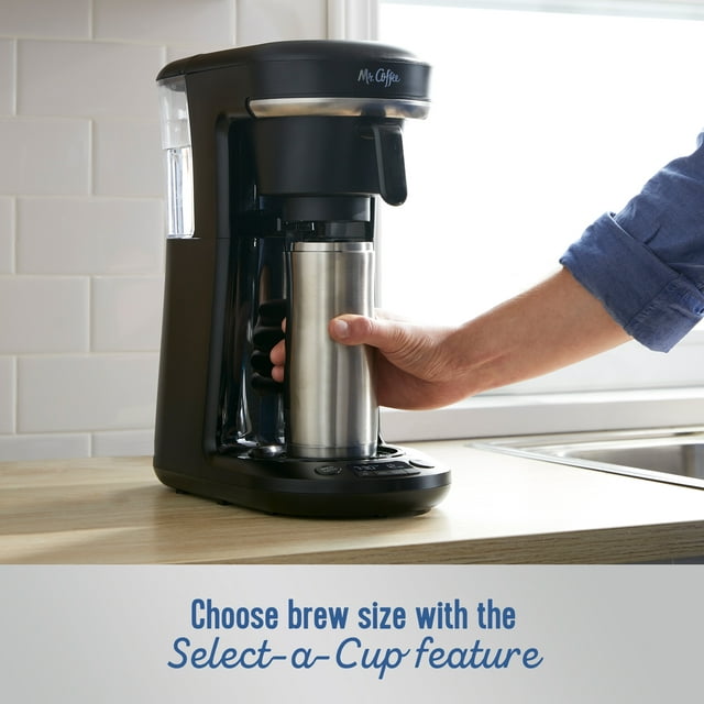 Mr. Coffee Pod & 10-Cup Space-Saving Combo Brewer