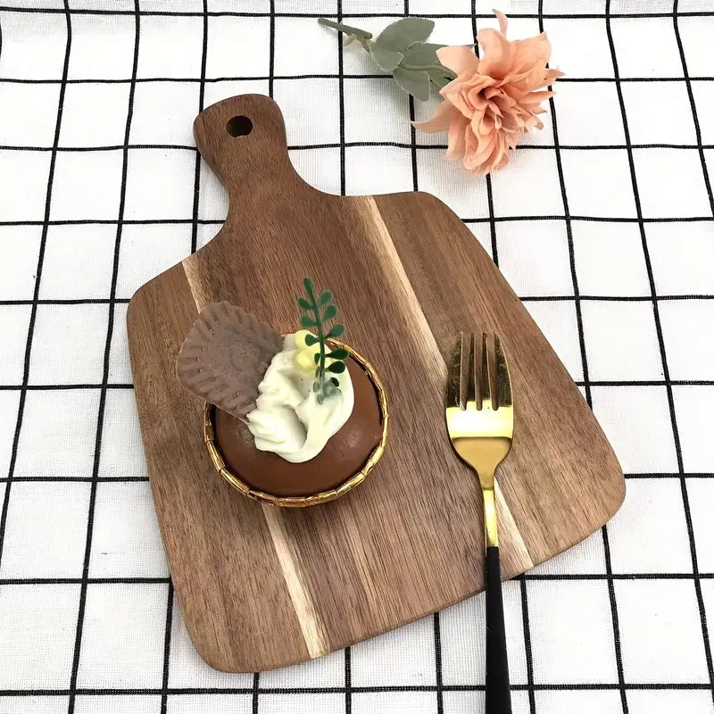 16" x 10" Acacia Wood Cutting Board