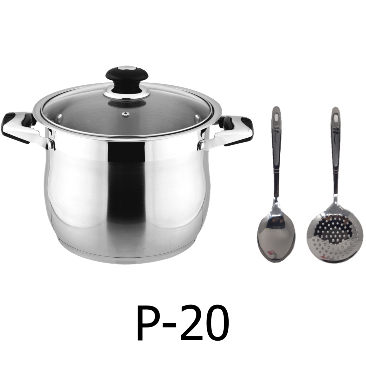 Stainless Steel 20 Quart Stock Pot  Large Cooking Pots Stainless Steel -  Large Stock - Aliexpress