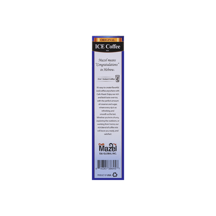 Cafe Mazel Instant Ice Coffee Mix (5 Sticks)