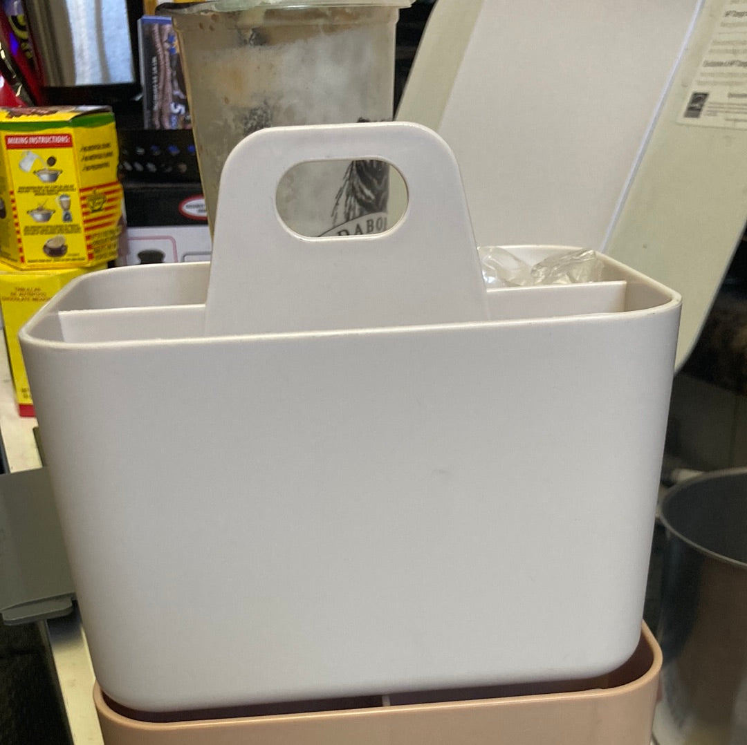 Whitw Stackable Desk Organizer