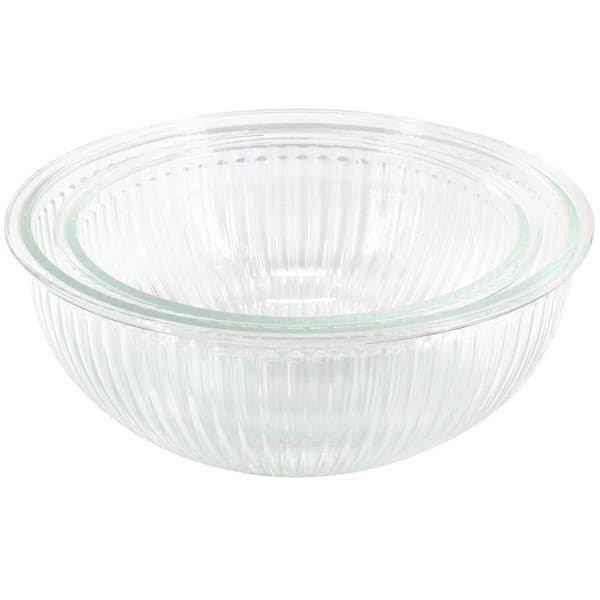 4 PC Martha Stewart Glass Bowl Set