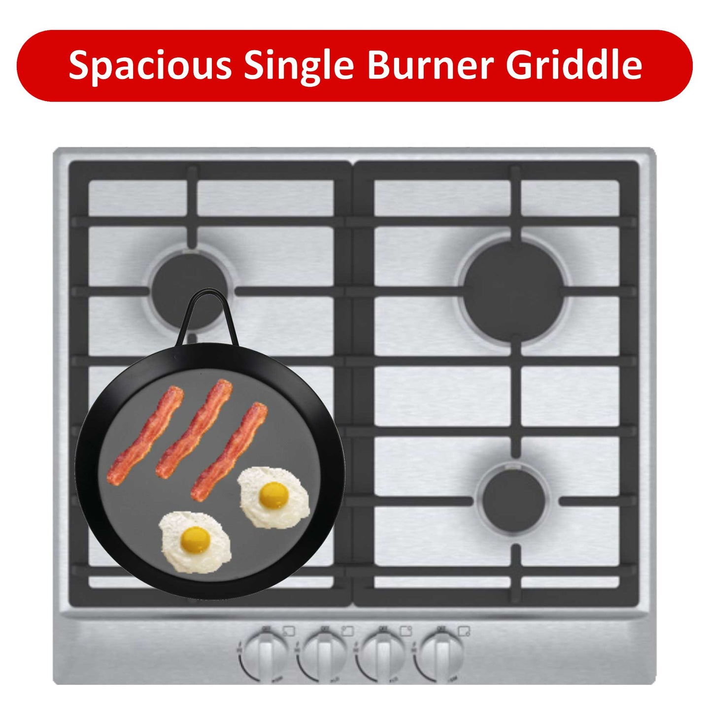 8.5” Brentwood Round Griddle Comal