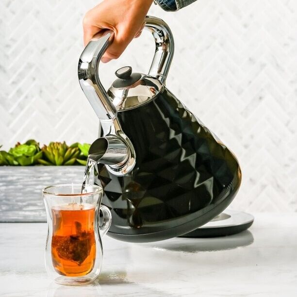 1.7L Ovente Electric Kettle Hot Water Boiler