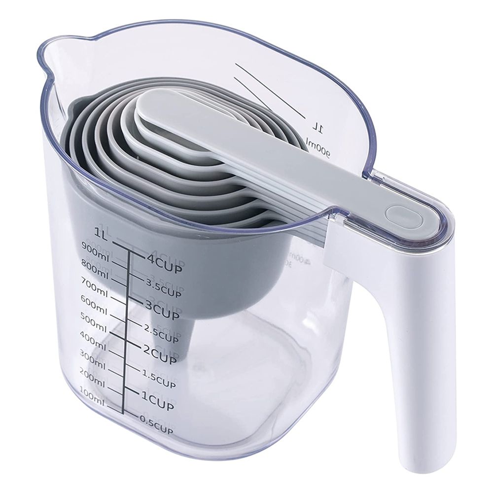 9 PC Nested Measuring Cup Set