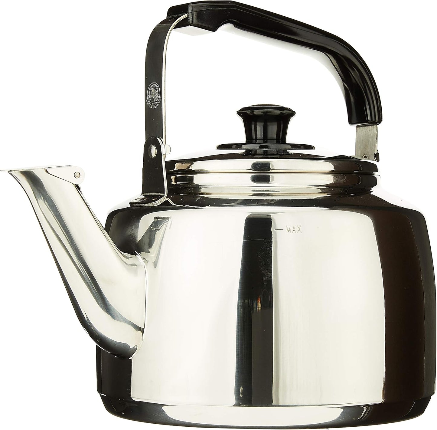 ZEBRA WHISTLING TEA KETTLE STAINLESS STEEL 7.5 LT