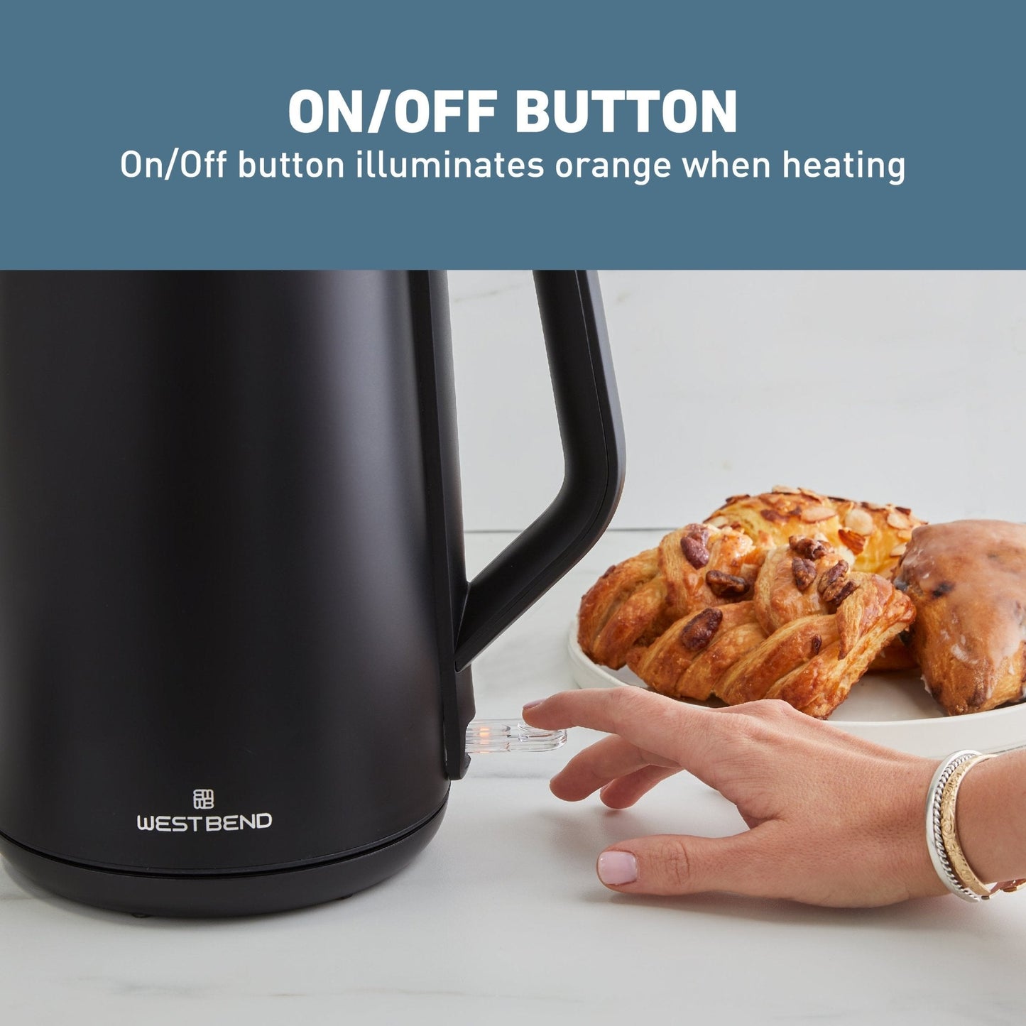 West Bend 1.5 L Electric Kettle