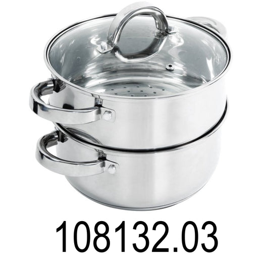 3 QT Oster Stainless Steel Steamer Set