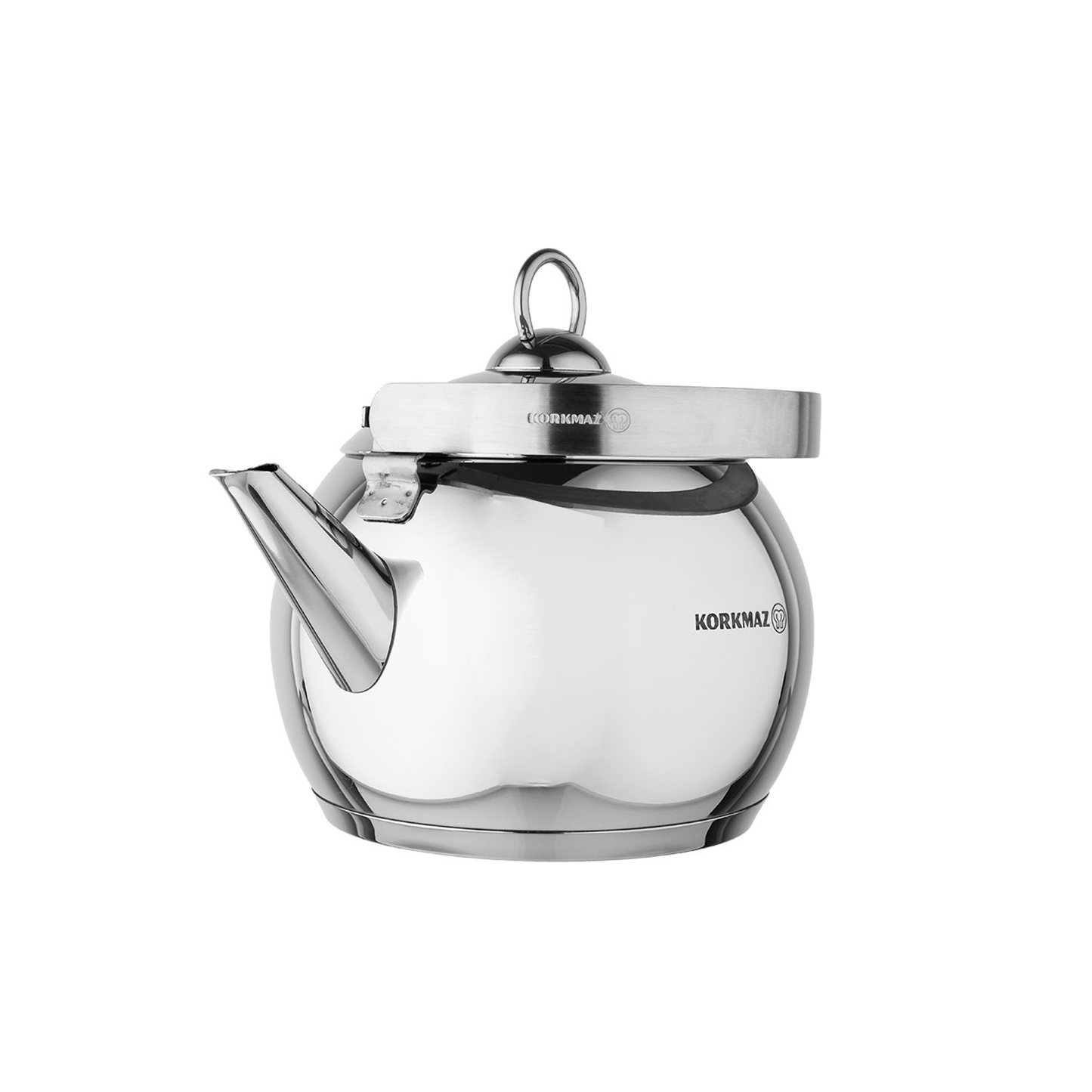 Korkmaz 2L Stainless Steel Tombik Tea Pot
