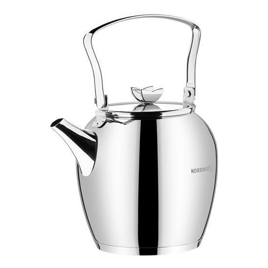 2.3L Korkmaz Butterfly Stainless Steel Kettle
