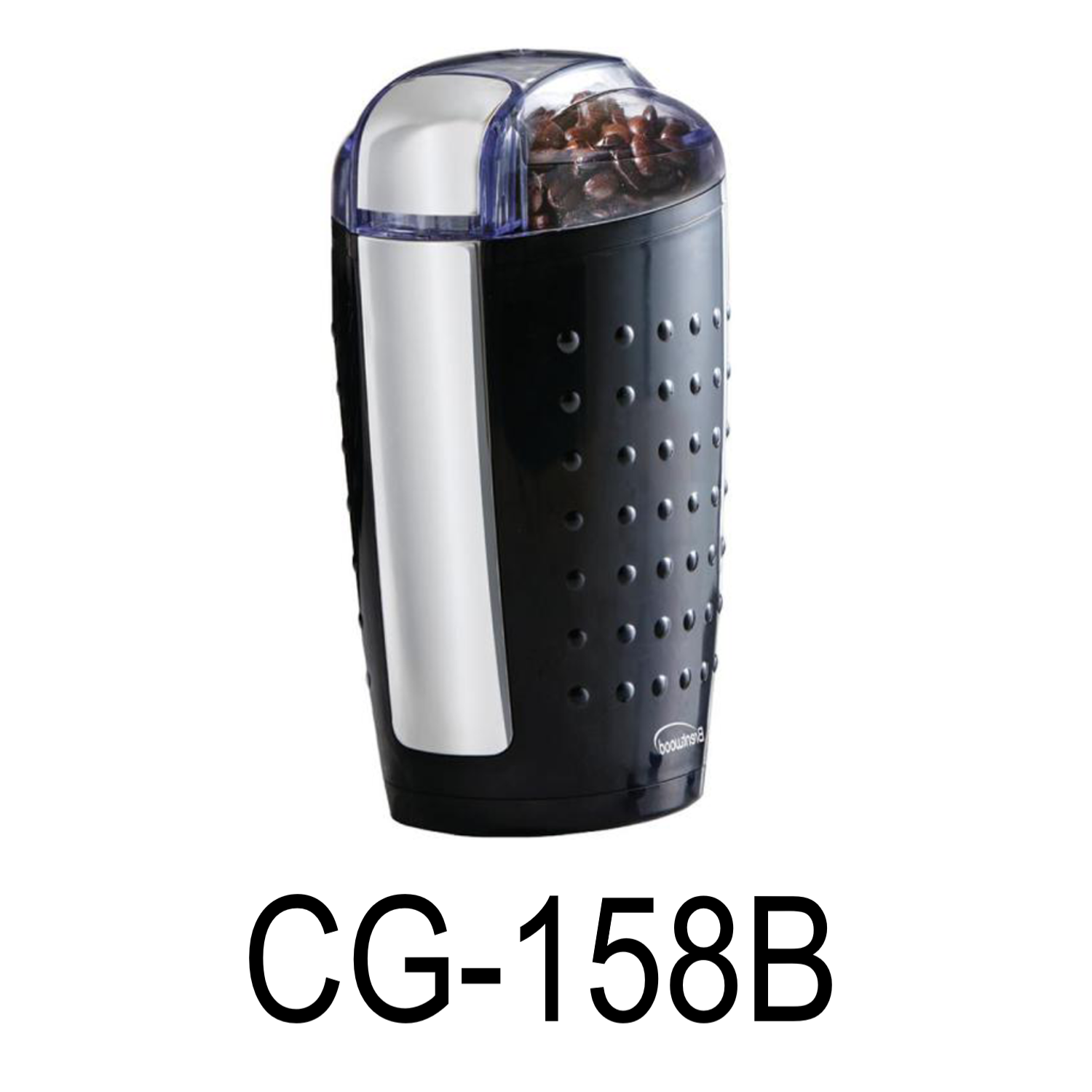 Brentwood Appliances CG-158W Electric Stainless Steel Coffee Grinder