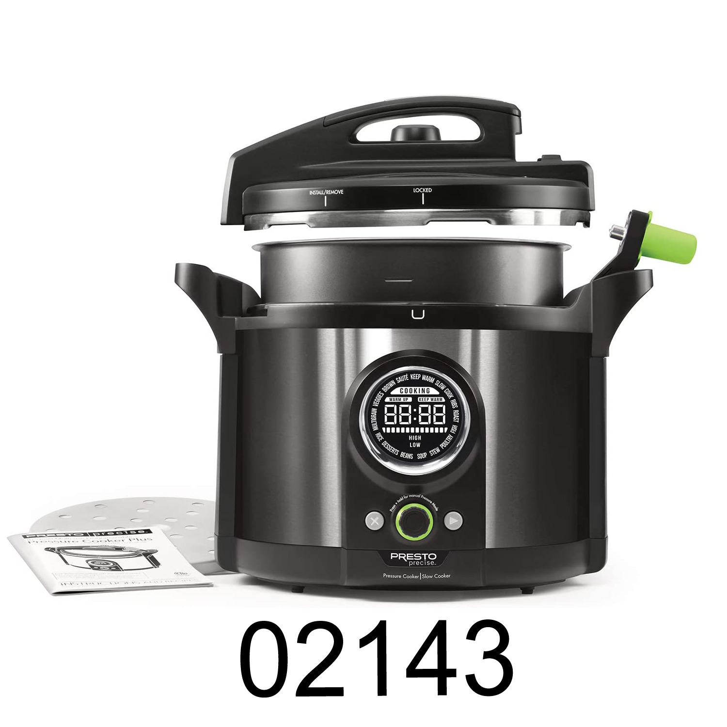 10 QT Multi-use Programmable Plus Electric Pressure Cooker – R & B Import